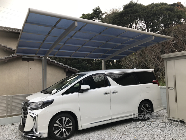 福岡県京都郡苅田町ののカーポート レイナポートグラン 積雪〜20cm対応 施工例