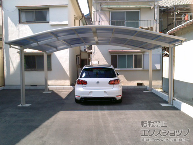大阪府寝屋川市ののカーポート レイナツインポートグラン　積雪〜20cm対応 施工例