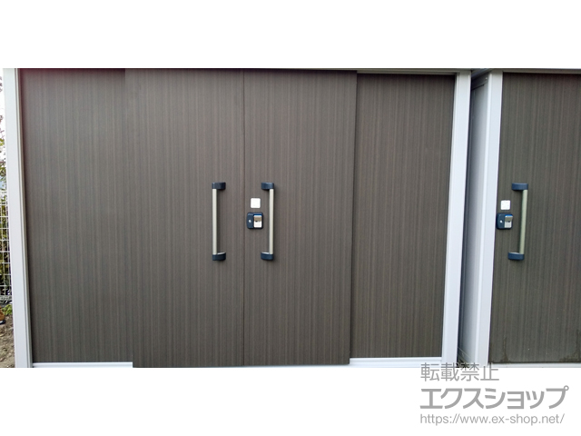 兵庫県加古川市のの物置・屋外倉庫 エルモ 一般型 2920×1520×2120 LMD-2915-DW 施工例