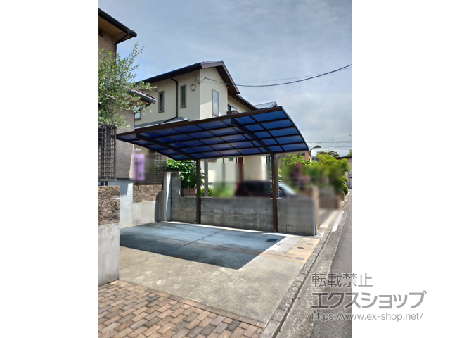 大阪府泉佐野市ののカーポート レイナポートグラン　積雪〜20cm対応 施工例