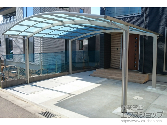 茨城県つくば市ののカーポート レイナツインポートグラン　積雪〜20cm対応 施工例