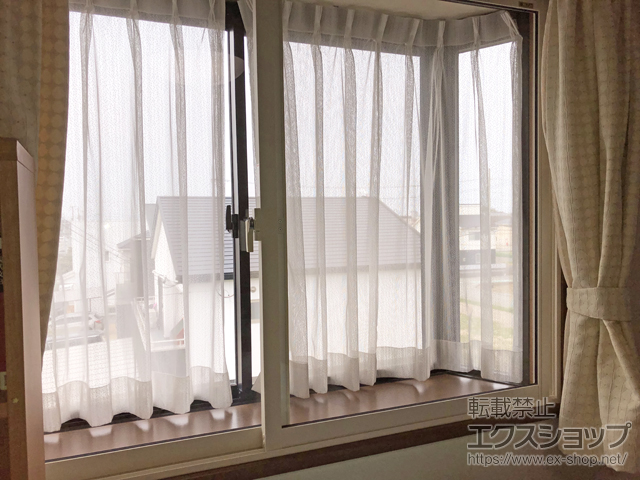 兵庫県加古川市のの二重窓（内窓） インプラス ダストバリア仕様 引違い窓 2枚建 施工例