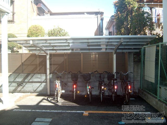 東京都葛飾区ののカーポート プレシオスポート 積雪〜20cm対応 施工例