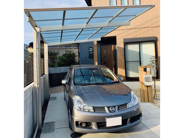 ののカーポート エフルージュグラン　積雪〜20cm対応 マテリアルカラー 施工例