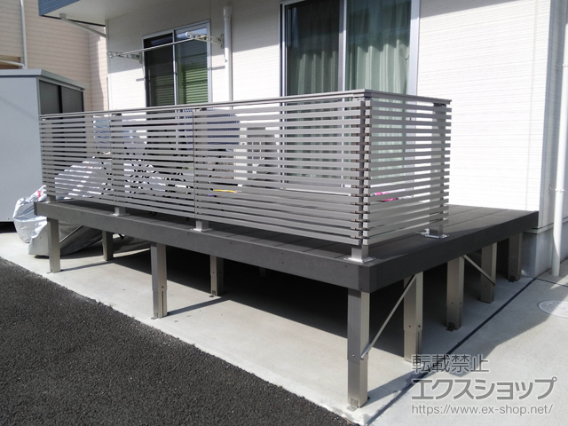 宮城県多賀城市ののウッドデッキ リウッドデッキ 200 施工例