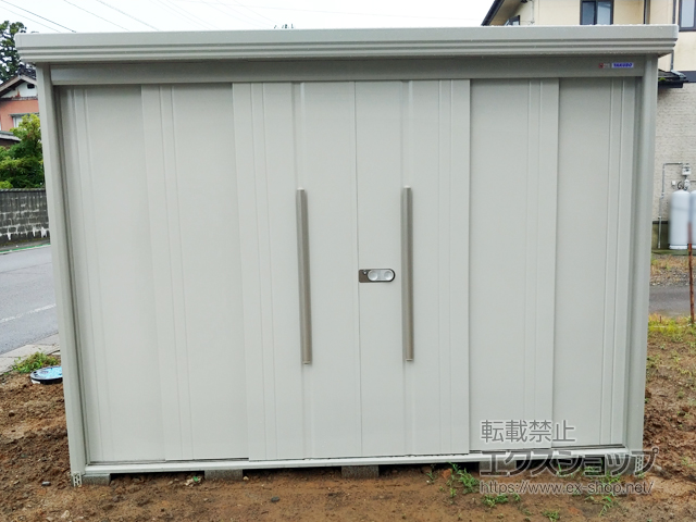 新潟県上越市のの物置・屋外倉庫 Mr.ストックマンダンディ 多雪型 2900×2990×2110（ND-S2929） ND-S2929-W 施工例