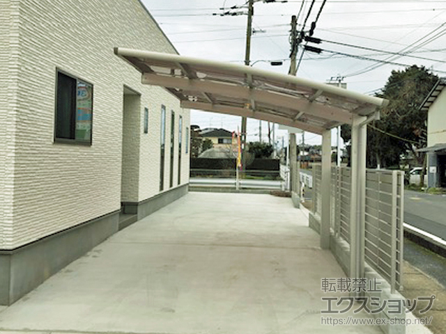 佐賀県神埼郡吉野ヶ里町ののカーポート レイナポートグラン　積雪〜20cm対応 施工例