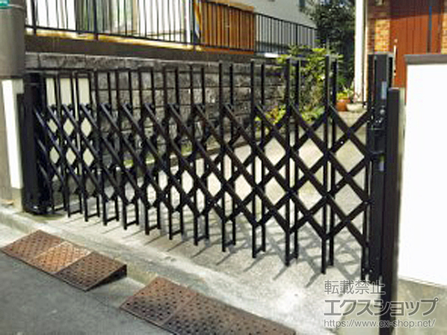 神奈川県海老名市ののカーゲート トリップゲート NC型 ノンキャスター 片開き 30S 施工例