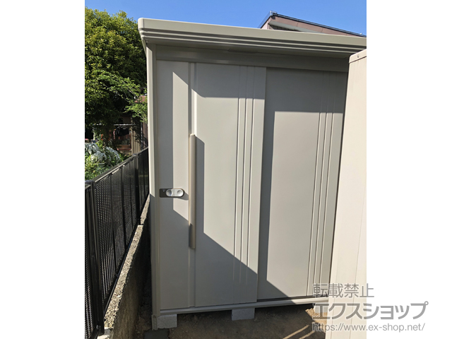 福井県福井市のの物置・屋外倉庫 Mr.ストックマンダンディ 多雪型 2200×1922×2110（ND-S2219） ND-S2219-W 施工例