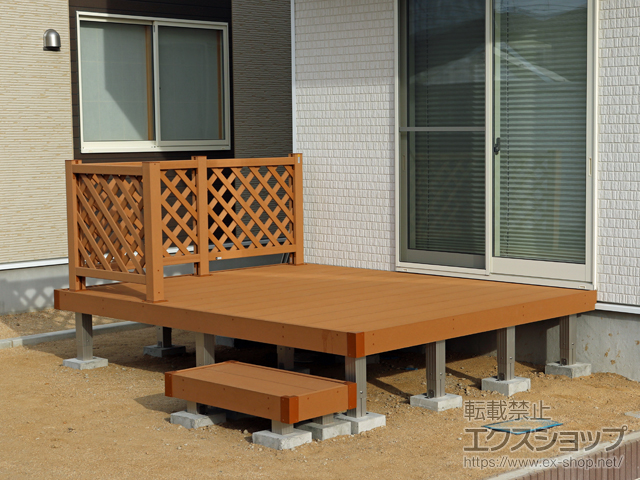 宮城県柴田郡柴田町ののウッドデッキ リウッドデッキ 200 施工例