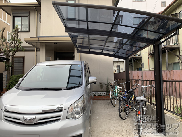 愛知県名古屋市ののカーポート プレシオスポート 積雪〜20cm対応 施工例