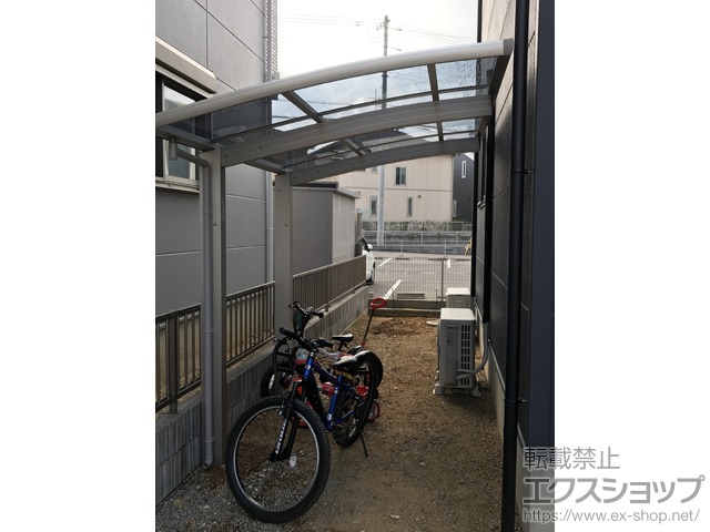 香川県高松市ののサイクルポート・駐輪場 プレシオスポート ミニ 積雪〜20cm対応 施工例