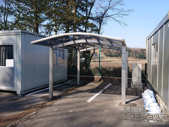 栃木県那須烏山市ののカーポート レイナワンポートグラン　積雪〜20cm対応 施工例