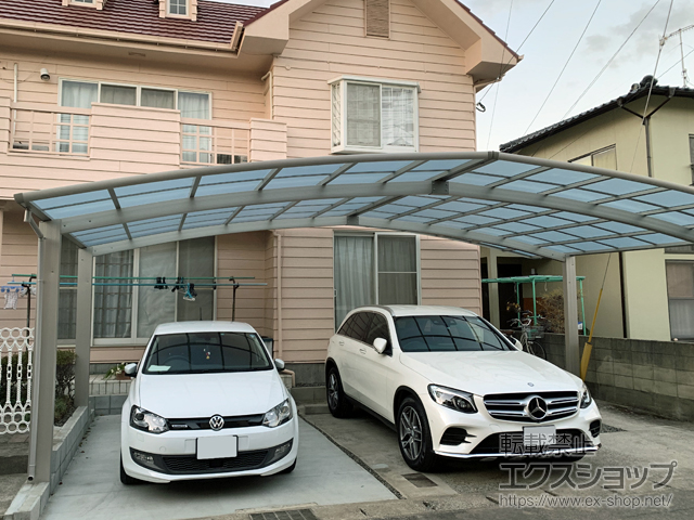 大分県大分市ののカーポート レイナトリプルポートグラン　積雪〜20cm対応 施工例