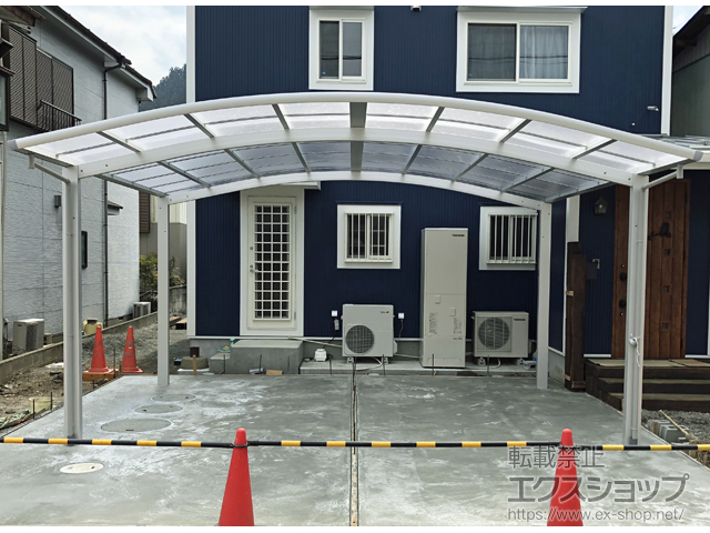 埼玉県秩父郡小鹿野町ののカーポート レイナツインポートグラン　積雪〜20cm対応 施工例