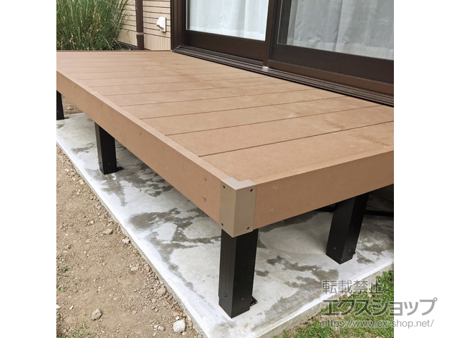 群馬県北群馬郡吉岡町ののウッドデッキ リウッドデッキ 200 施工例