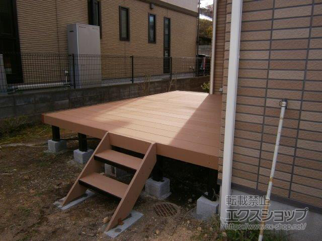 京都府亀岡市ののウッドデッキ リウッドデッキ 200 施工例