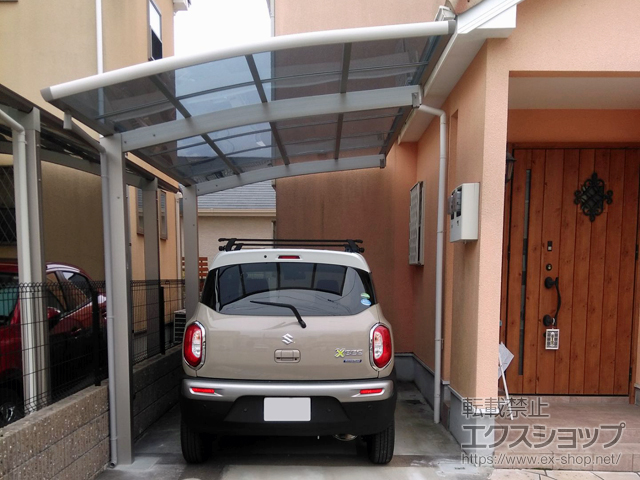 兵庫県川西市ののカーポート レイナポートグラン　積雪〜20cm対応 施工例