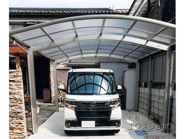 東京都足立区ののカーポート レイナツインポートグラン　積雪〜20cm対応 施工例