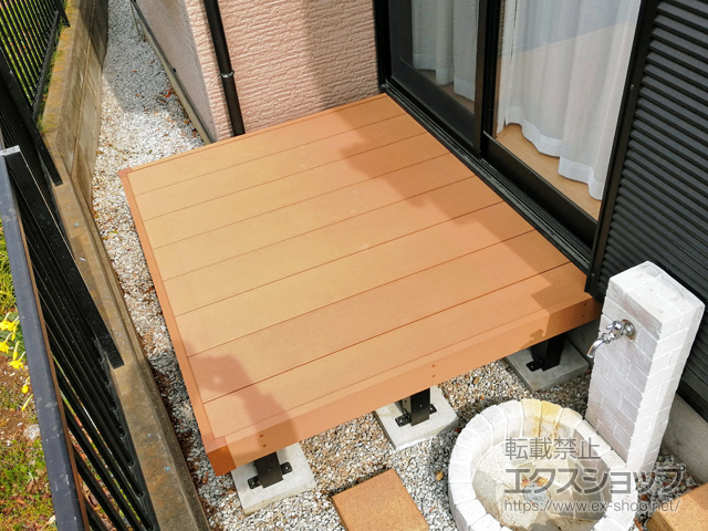 埼玉県さいたま市ののウッドデッキ マージウッドデッキ 施工例