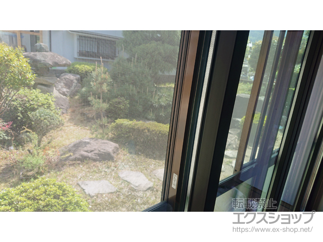 広島県呉市のの二重窓（内窓） インプラス ダストバリア仕様 引違い窓 4枚建 施工例