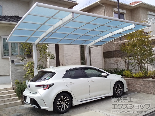 兵庫県小野市ののカーポート レイナポートグラン　積雪〜20cm対応 施工例