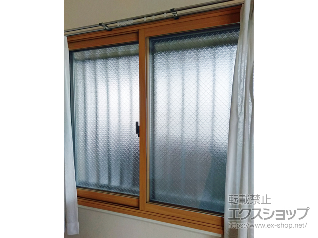 京都府相楽郡精華町のの二重窓（内窓） インプラス ダストバリア仕様 引違い窓 2枚建 施工例