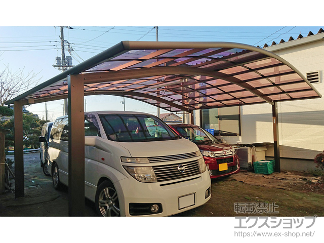 千葉県長生郡白子町ののカーポート レイナツインポートグラン　積雪〜20cm対応 施工例