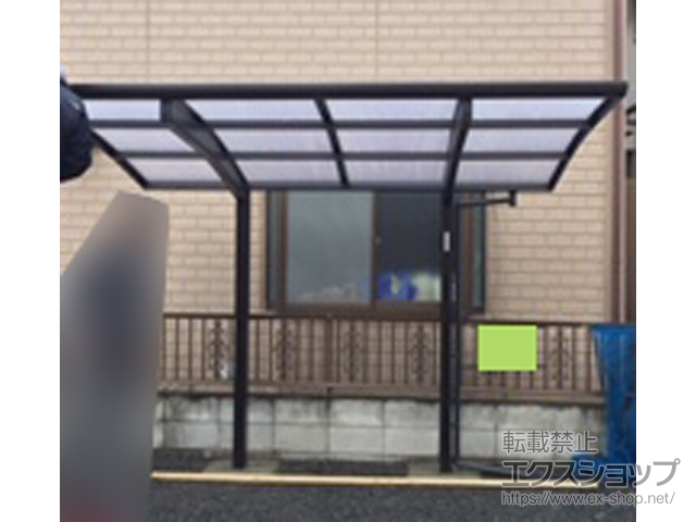 東京都西東京市ののサイクルポート・駐輪場 プレシオスポート ミニ 積雪〜20cm対応 施工例