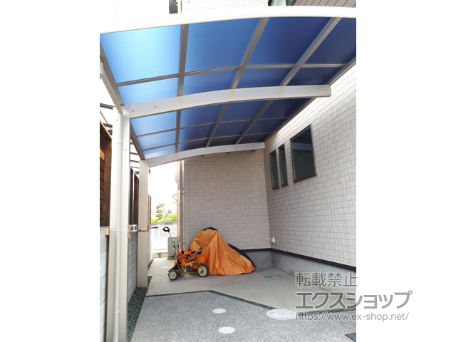 愛媛県松山市ののカーポート レイナポートグラン　積雪〜20cm対応 施工例