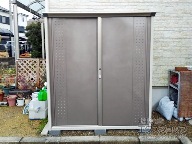 兵庫県加古川市のの物置・屋外倉庫 グランプレステージジャンプ 1695×900×1900 GP-179A-T-CB 施工例