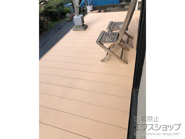 東京都東久留米市ののウッドデッキ リウッドデッキ 200 施工例