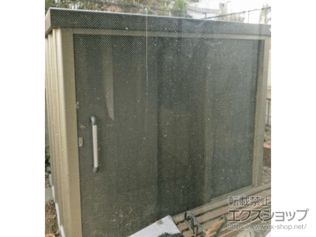 熊本県熊本市のの物置・屋外倉庫 エスケーエイト SK8-100 一般型 2200×1600×1940 SK8-100-GK 施工例