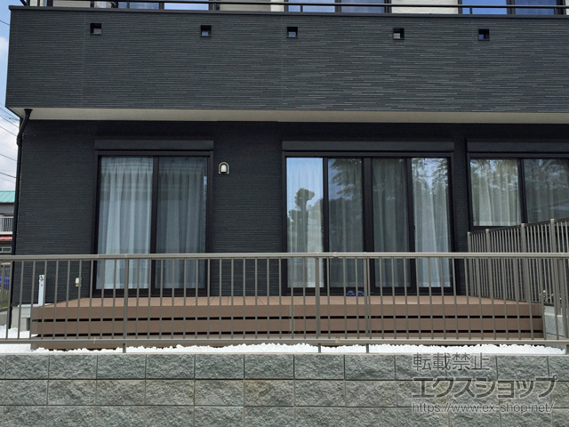 神奈川県横浜市ののウッドデッキ リウッドデッキ 200 施工例