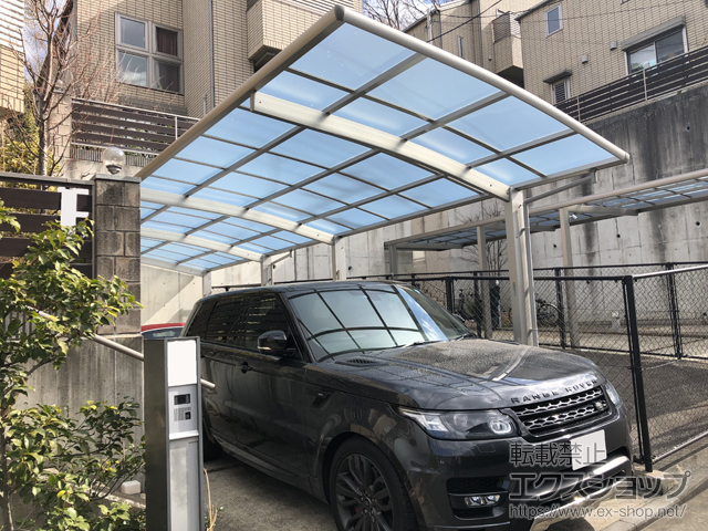 神奈川県横浜市ののカーポート レイナポートグラン 縦連棟　積雪〜20cm対応 施工例