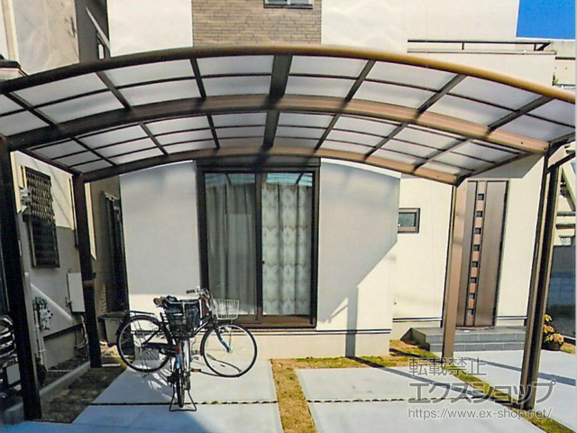 大阪府岸和田市ののカーポート レイナツインポートグラン　積雪〜20cm対応 施工例