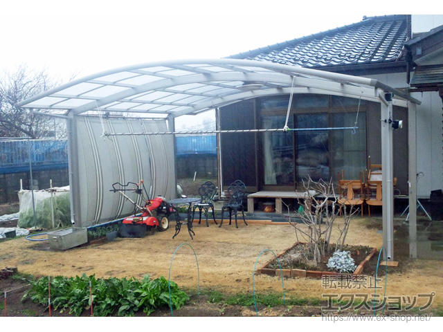 ののカーポート レイナツインポートグラン　積雪〜20cm対応 施工例