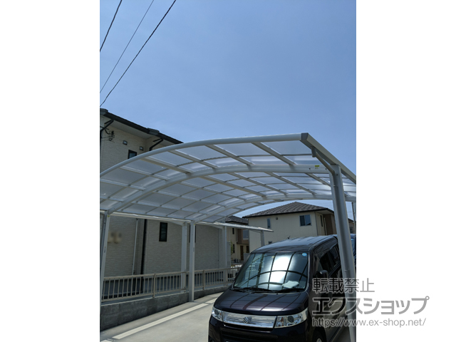 山口県防府市ののカーポート レイナツインポートグラン　積雪〜20cm対応 施工例