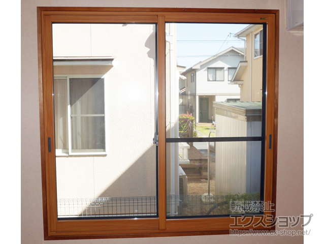 広島県廿日市市のの二重窓（内窓） インプラス ダストバリア仕様 引違い窓 2枚建 施工例