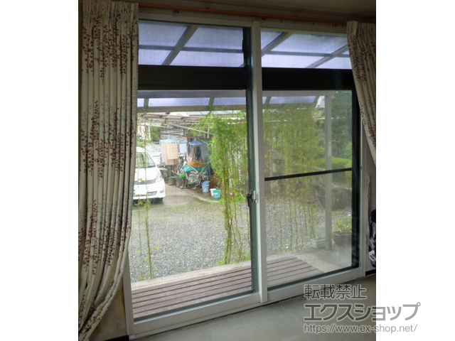 兵庫県加西市のの二重窓（内窓） インプラス ダストバリア仕様 引違い窓 変則2枚建 施工例