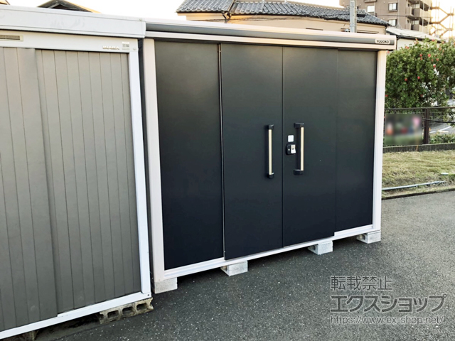 神奈川県横浜市のの物置・屋外倉庫 エルモ 一般型 2570×1520×2120（LMD-2515） LMD-2515-SM 施工例