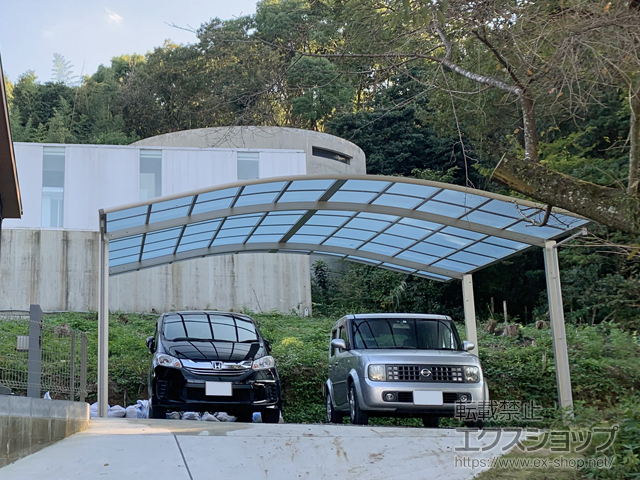 福岡県大野城市ののカーポート レイナツインポートグラン　積雪〜20cm対応 施工例