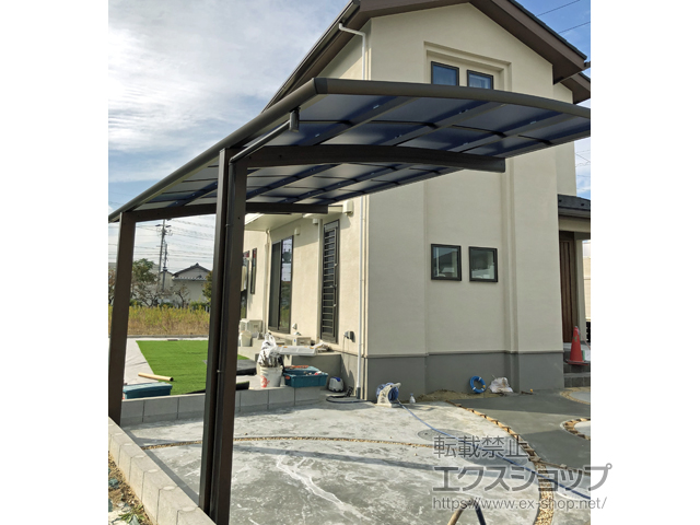 愛知県あま市ののカーポート レイナポートグラン　積雪〜20cm対応 施工例