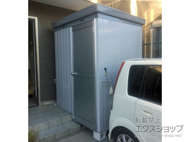 埼玉県川口市のの物置・屋外倉庫 断熱物置 ネクスタプラス ドアタイプ 一般型 1790×1370×2375 NXP-25HD-【MG】 施工例