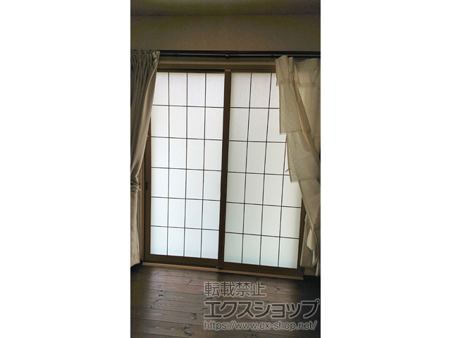 愛媛県新居浜市のの二重窓（内窓） インプラスウッド 引違い窓 2枚建 施工例