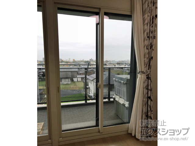 埼玉県越谷市のの二重窓（内窓） インプラス ダストバリア仕様 引違い窓 2枚建 施工例