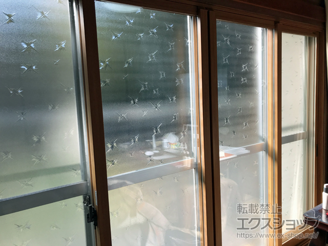 山形県山形市のの二重窓（内窓） インプラス ダストバリア仕様 引違い窓 4枚建 施工例