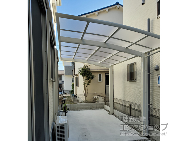 大阪府茨木市ののカーポート レイナポートグラン　積雪〜20cm対応 施工例