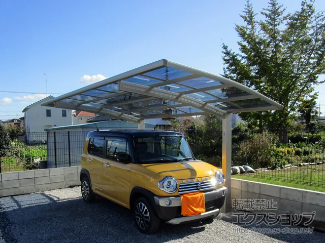 埼玉県箕面市のValue Selectのカーポート プレシオスポート 積雪〜20cm対応 施工例