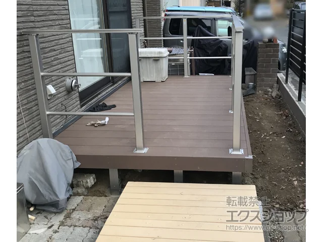 宮城県仙台市のYKKAPのウッドデッキ リウッドデッキ 200 施工例